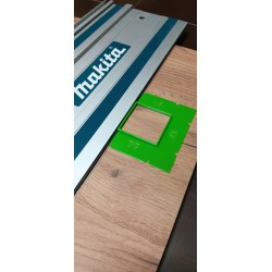 Szablon cięcia odpadowego do zagłębiarki szyny